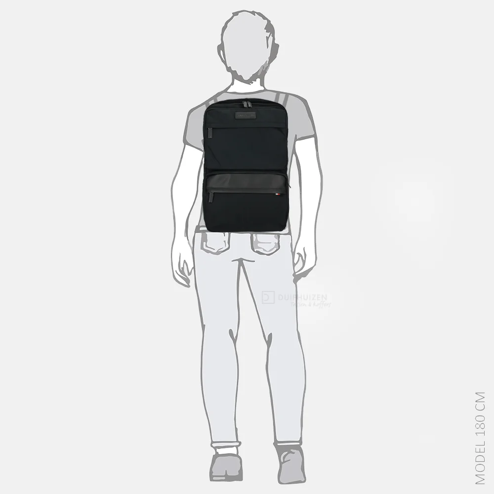 Tommy Hilfiger Nylon travel rugzak black bij Duifhuizen