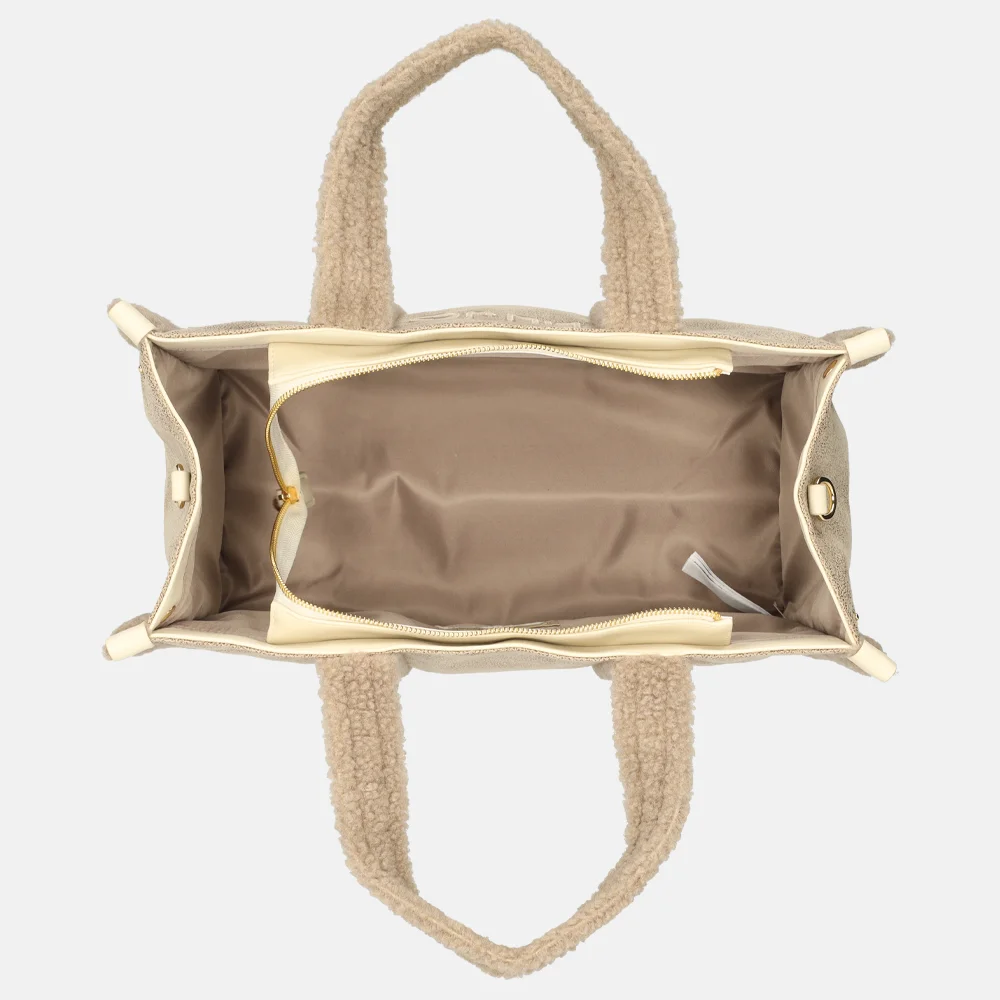 Liu Jo Eco Montone handtas naturale bij Duifhuizen