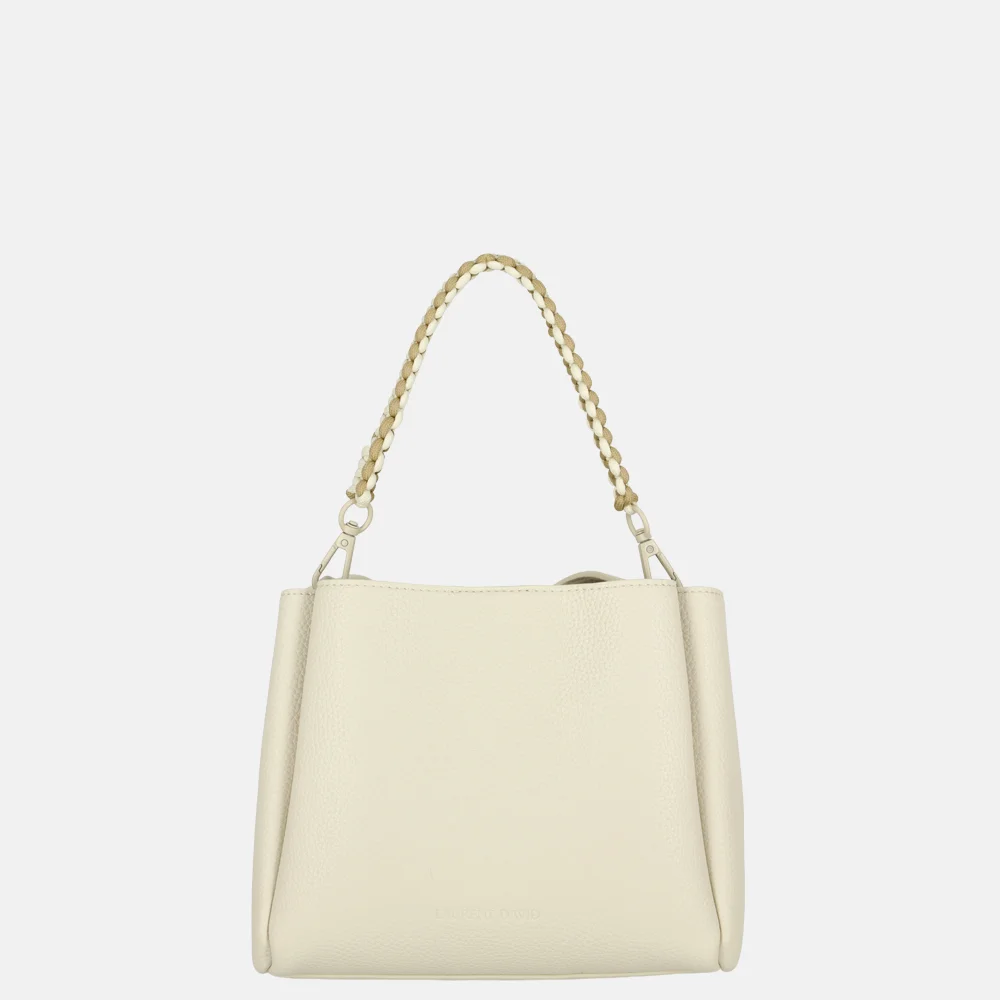 Laurent David Dorine crossbody tas white/goud bij Duifhuizen