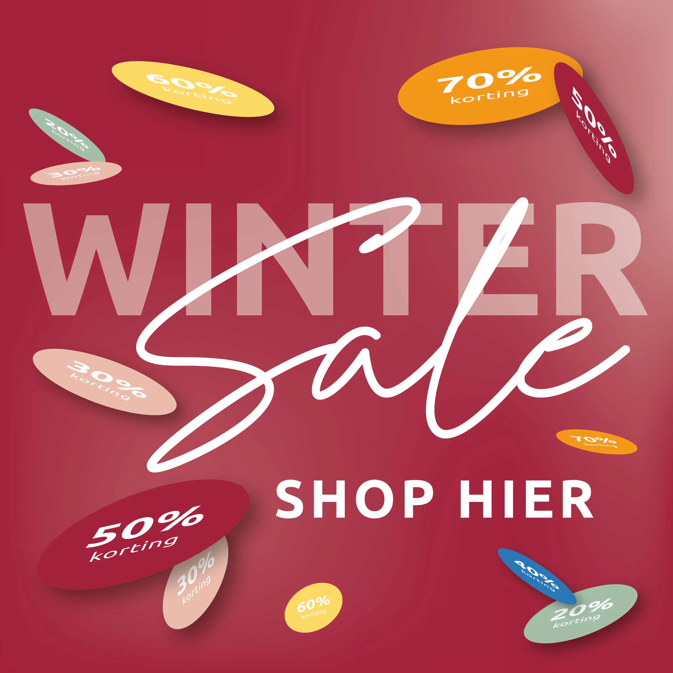 wintersale tassen en koffers