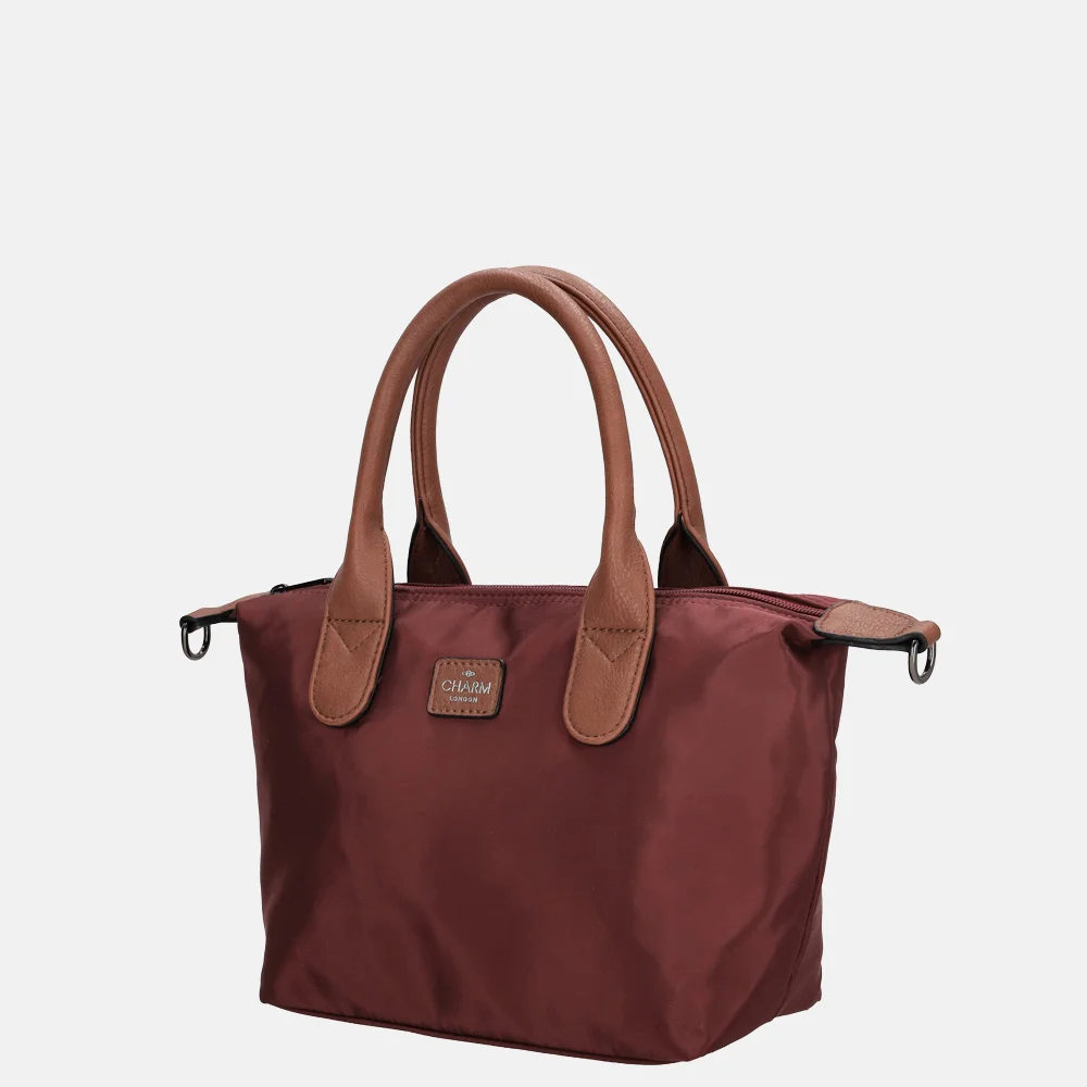 Charm London Buckingham handtas S bordeaux bij Duifhuizen