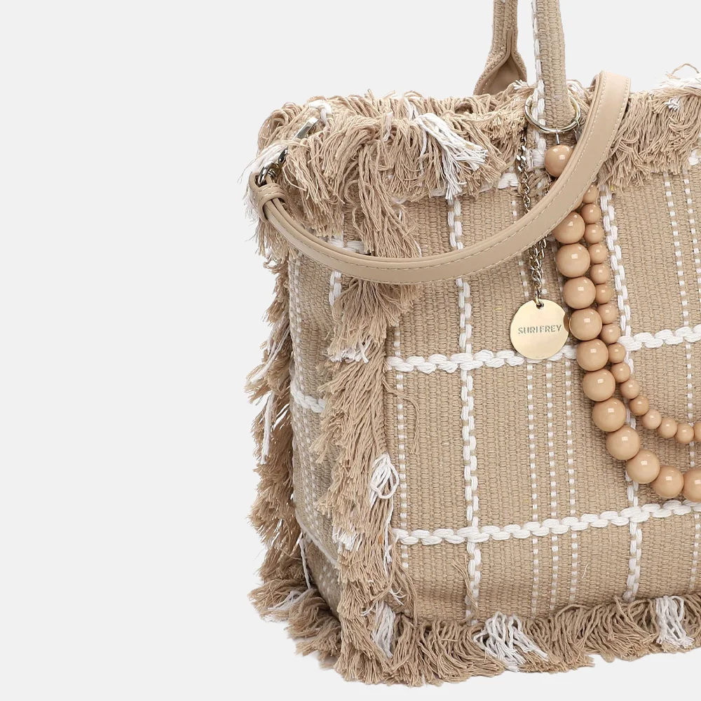 Suri Frey shopper L beige bij Duifhuizen