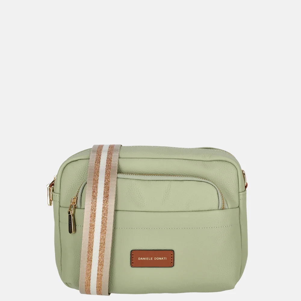 Daniele Donati crossbody tas lichtgroen bij Duifhuizen