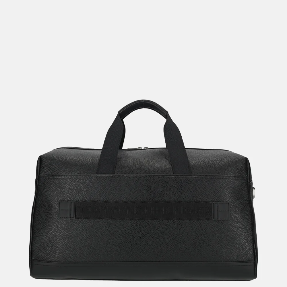 Tommy Hilfiger central duffle bag weekendtas black bij Duifhuizen