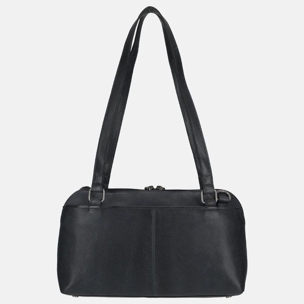 Berba Lucca schoudertas navy bij Duifhuizen