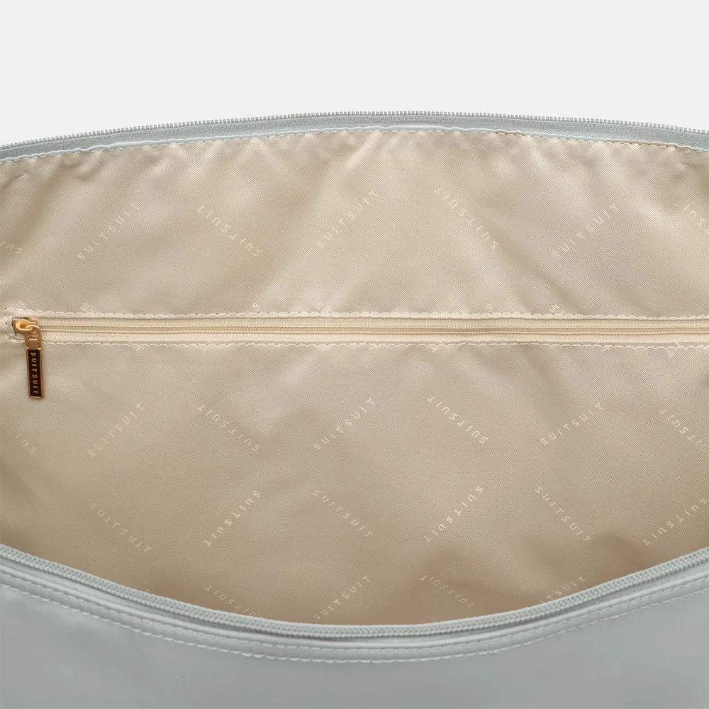 Suitsuit Fab Seventies weekendtas limestone bij Duifhuizen