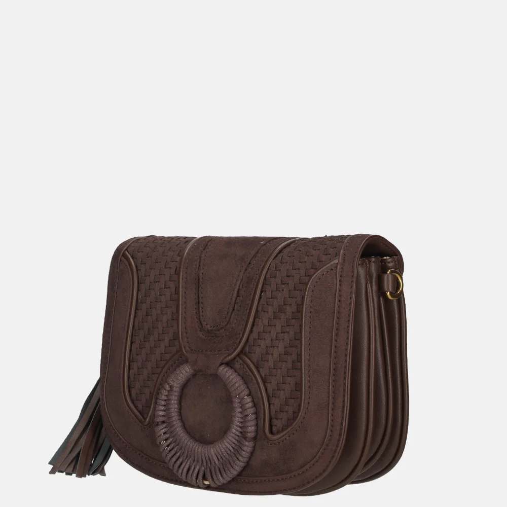 Laurent David schoudertas dark brown bij Duifhuizen