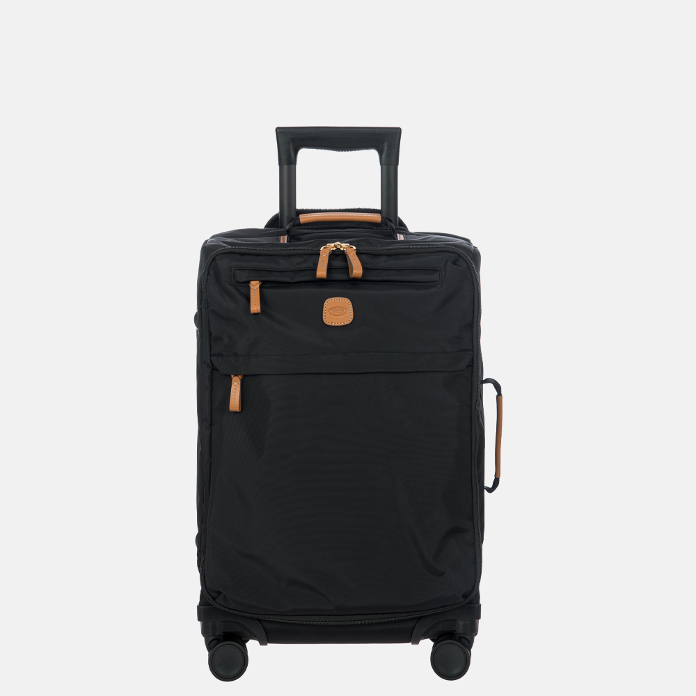 Bric's X-Travel handbagage koffer 55 cm  nero bij Duifhuizen