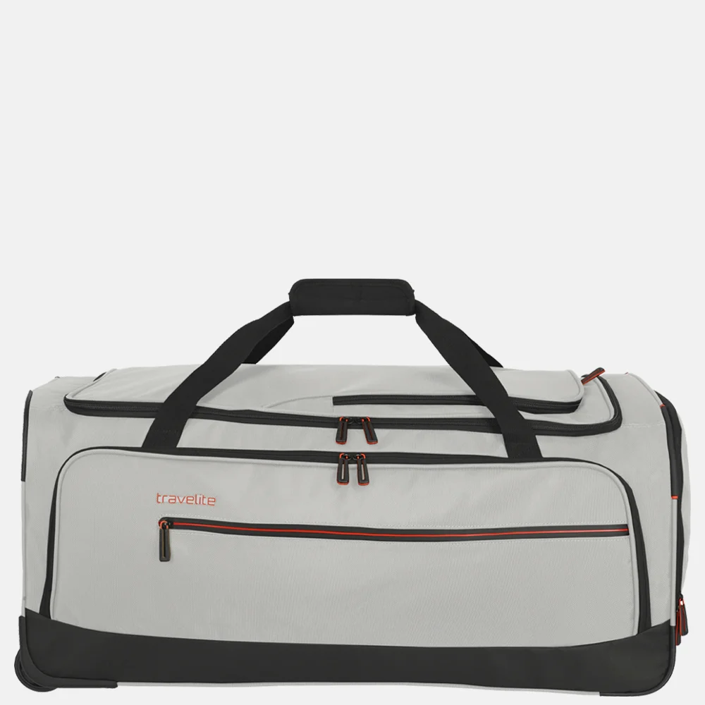 Travelite Crosslite 5.0 reistas op wielen L beige bij Duifhuizen