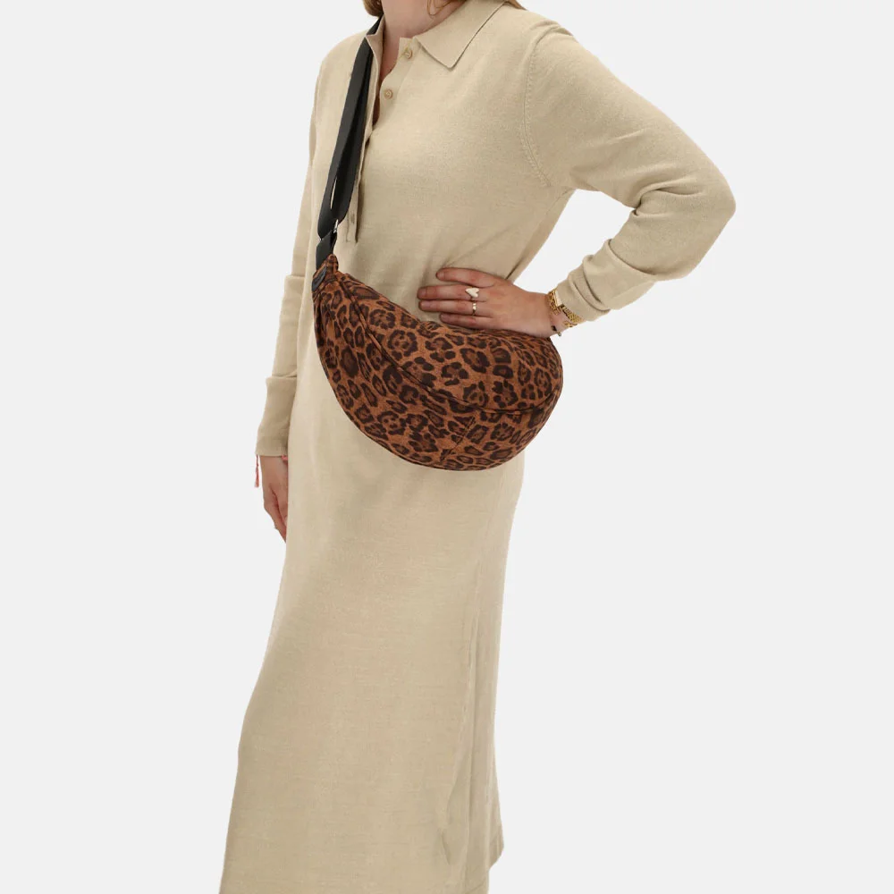 Beagles crossbody tas luipaard bij Duifhuizen