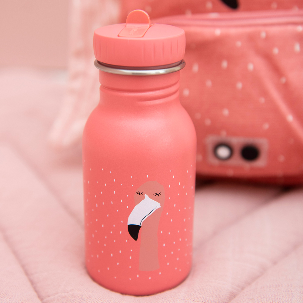  Trixie drinkfles 350 ml Mrs. Flamingo bij Duifhuizen