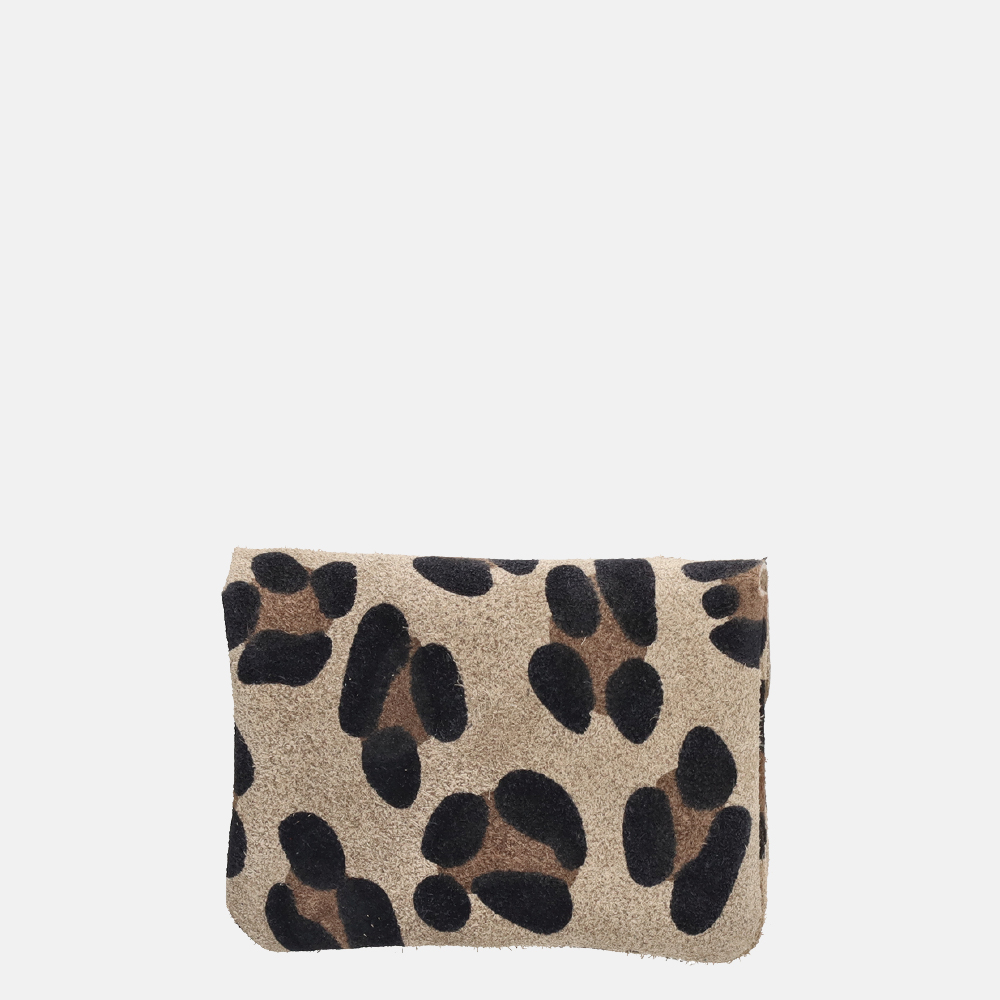 Charm London portemonnee leopard groot bij Duifhuizen