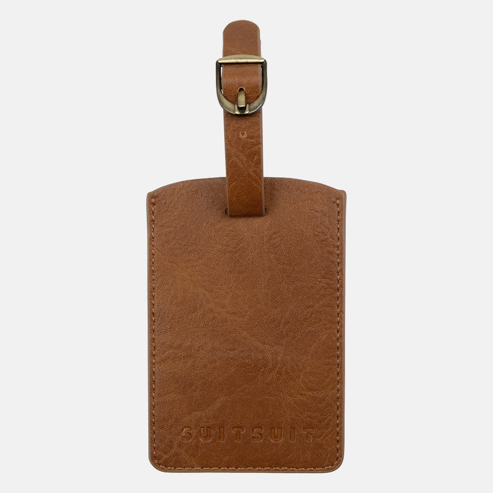 SUITSUIT Fab Seventies kofferlabel burned caramel bij Duifhuizen