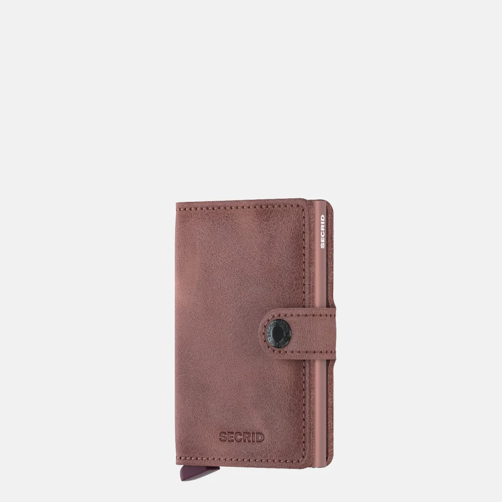 Secrid Miniwallet vintage mauve bij Duifhuizen