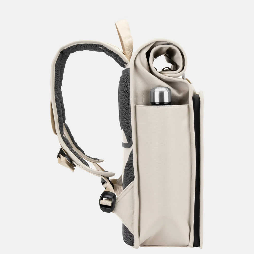 Kapten & Son Lund Pro laptoprugzak sandstone bij Duifhuizen