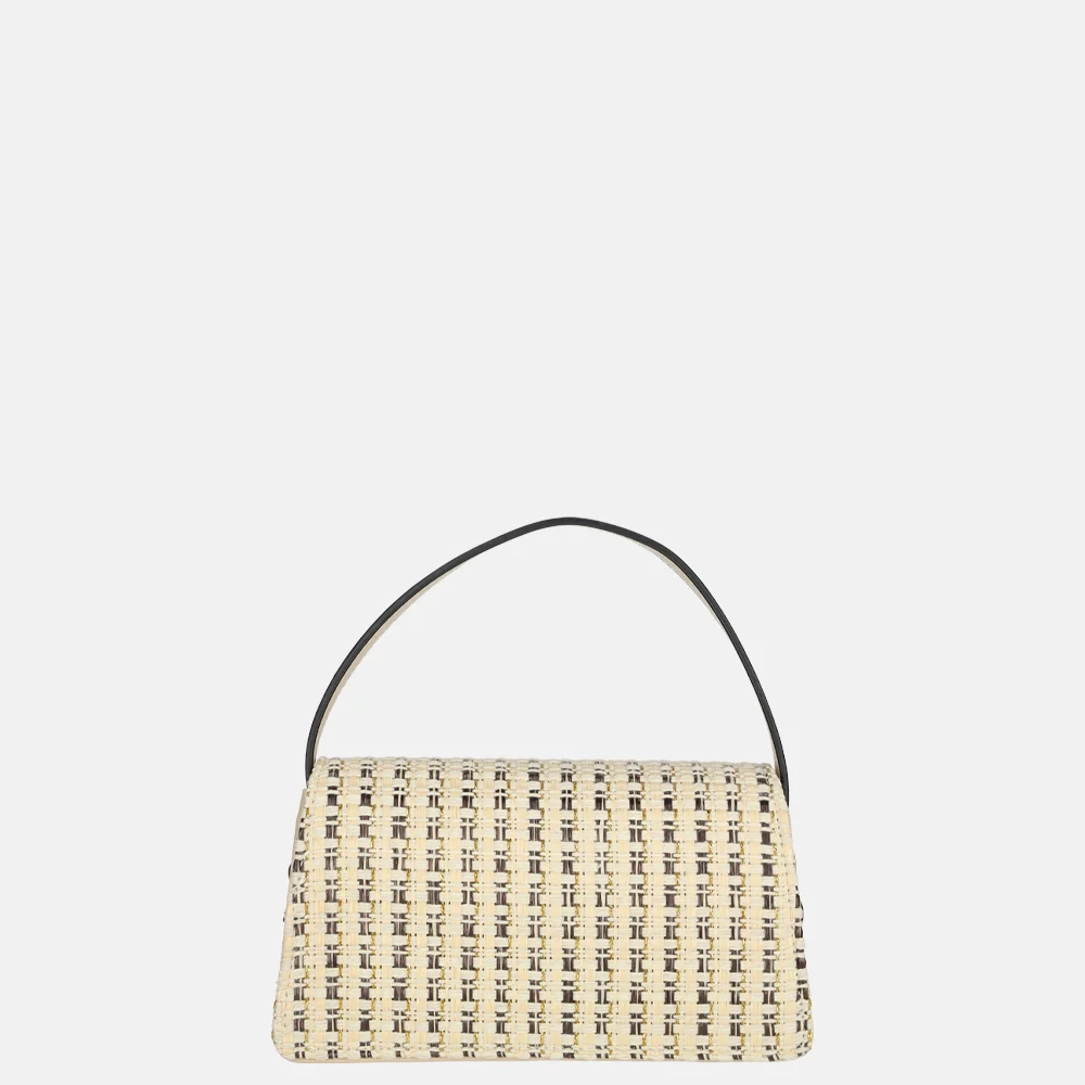 Firenze crossbody tas boucle beige bij Duifhuizen