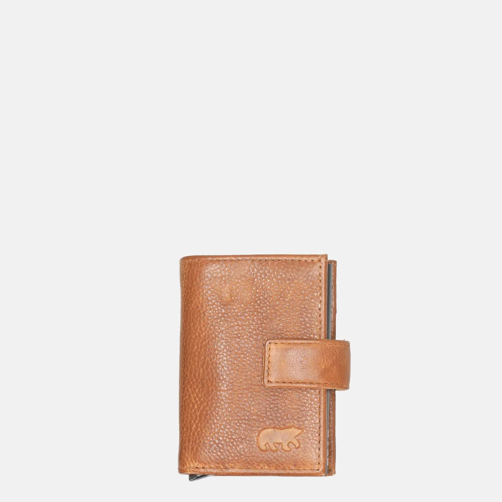 Bear Design pasjeshouder cognac
