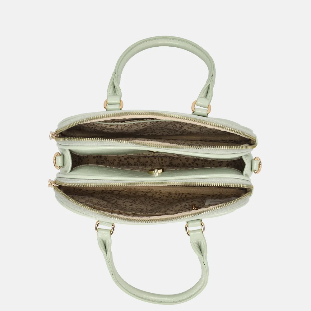 Flora & Co crossbody tas vert clair bij Duifhuizen