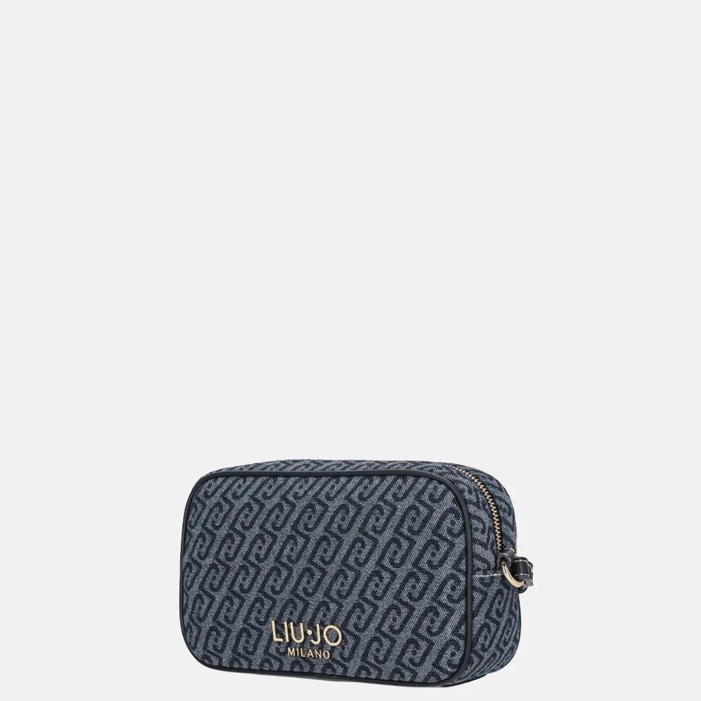 Liu Jo Evrim camera case crossbody tas S dress blue bij Duifhuizen