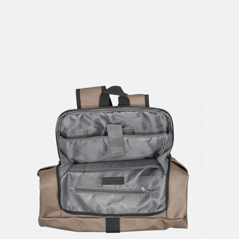 Daniel Ray Wangaratta rugzak XL 15 inch taupe bij Duifhuizen