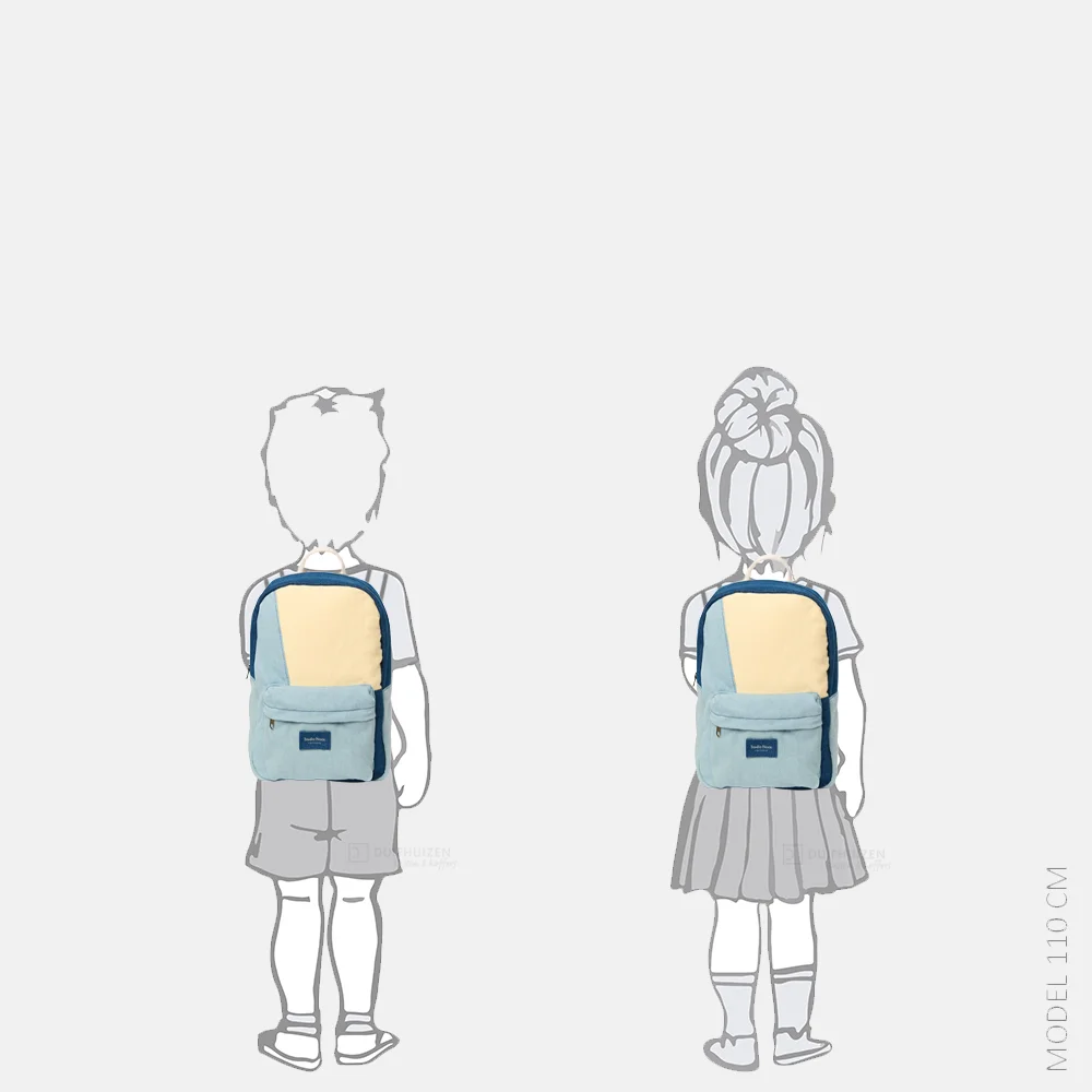 Studio Noos Patchwork Midi kinderrugzak denim bij Duifhuizen