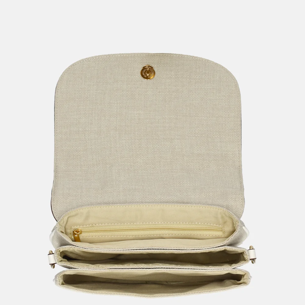 Laurent David crossbody tas white bij Duifhuizen