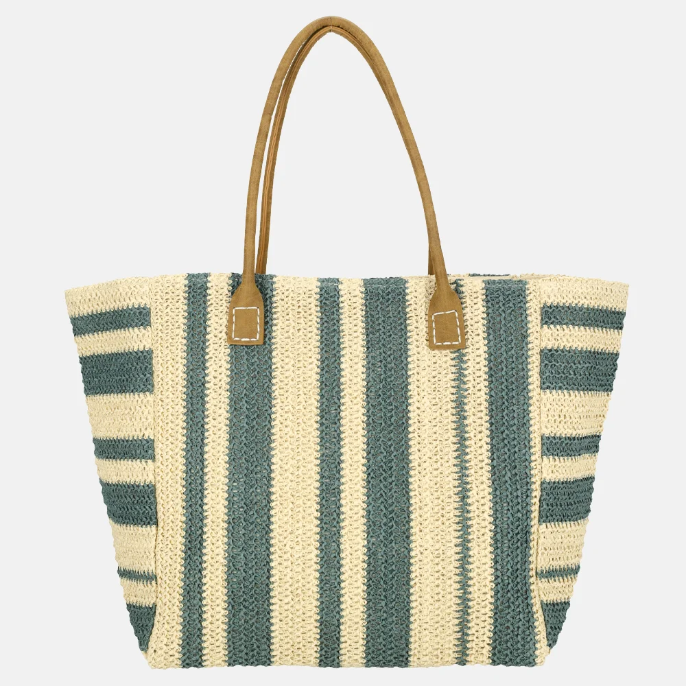 Enrico Benetti Capri shopper L petrol bij Duifhuizen
