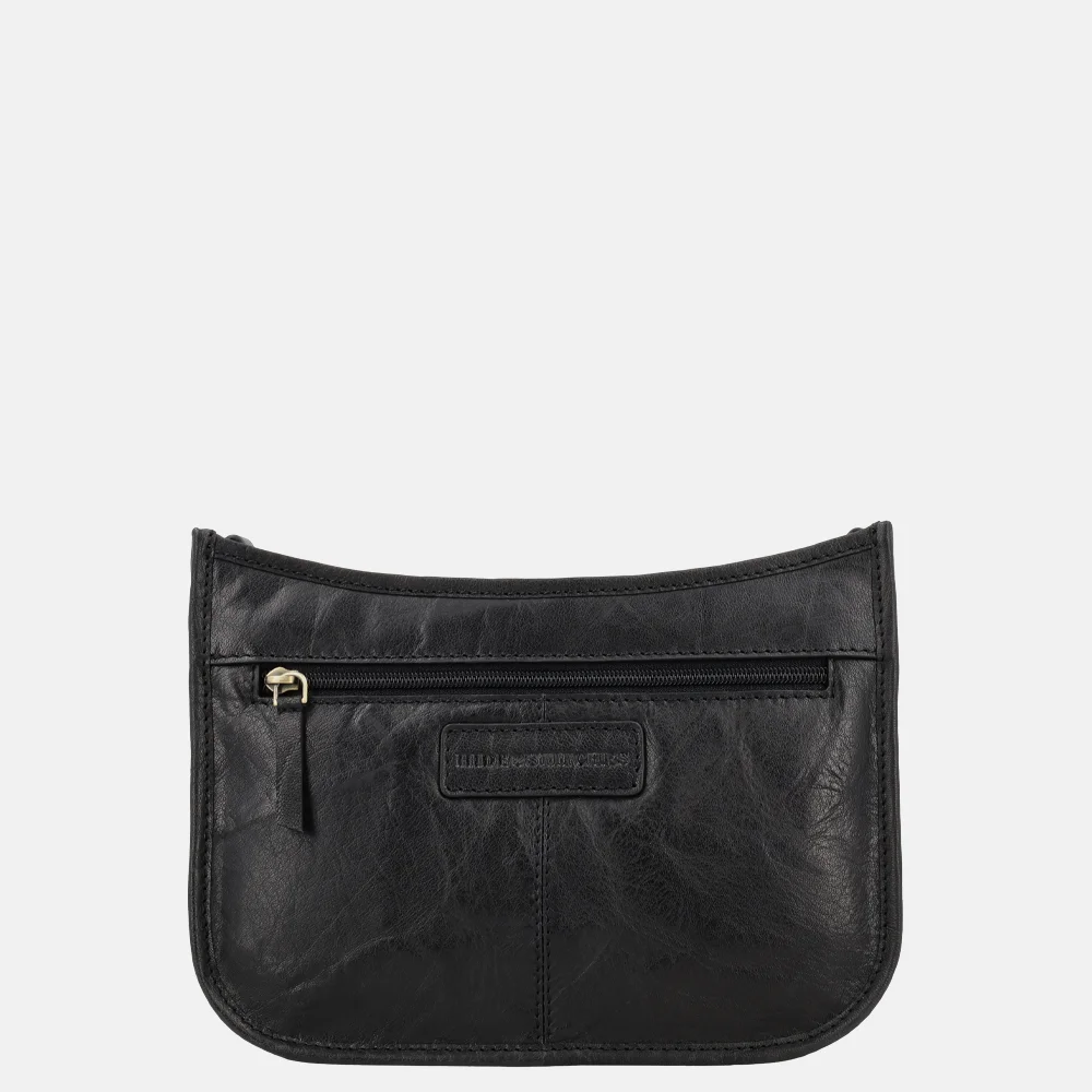 Hide & Stitches Jura crossbody tas zwart bij Duifhuizen