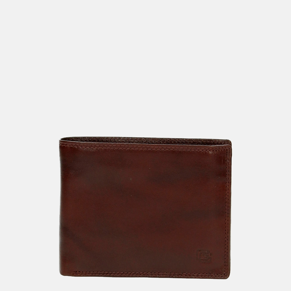 Gio Gini billfold bruin bij Duifhuizen