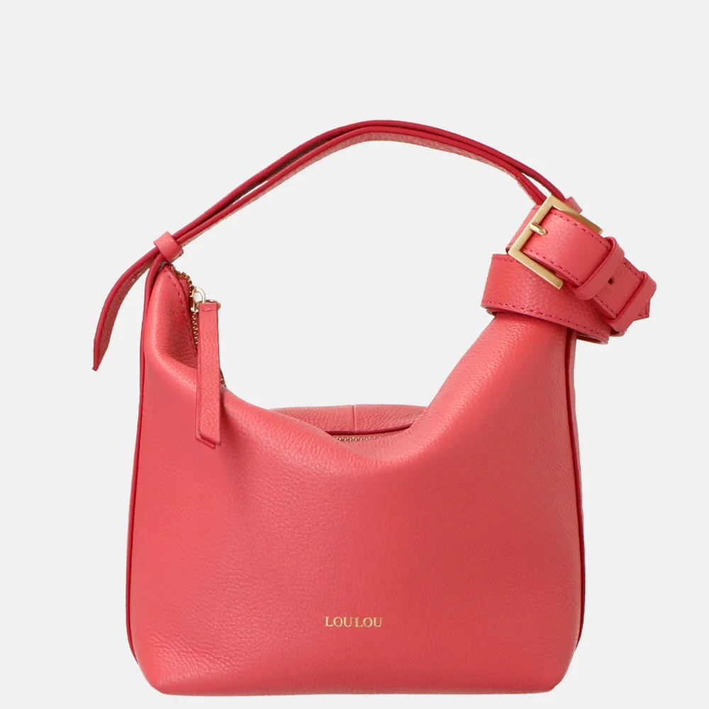 Loulou Essentiels Marie handtas grapefruit bij Duifhuizen