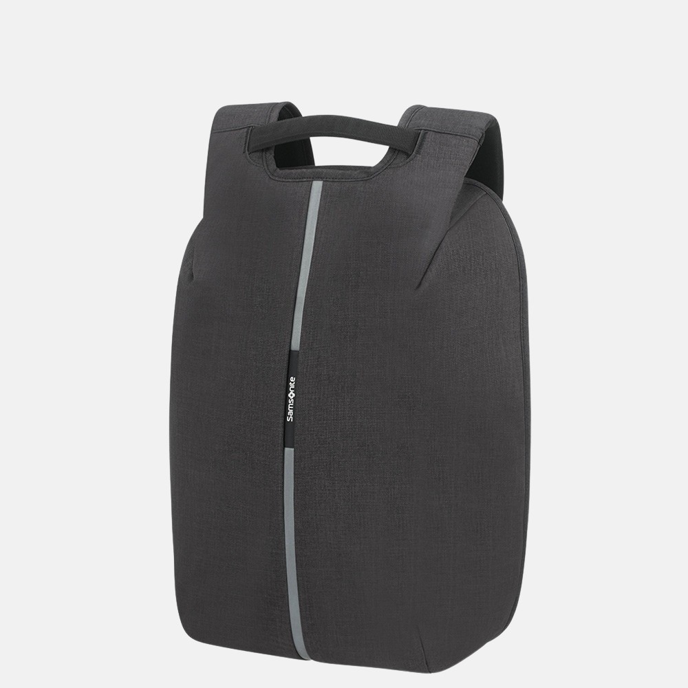 Samsonite Securipak laptop rugzak 15.6 inch black steel bij Duifhuizen