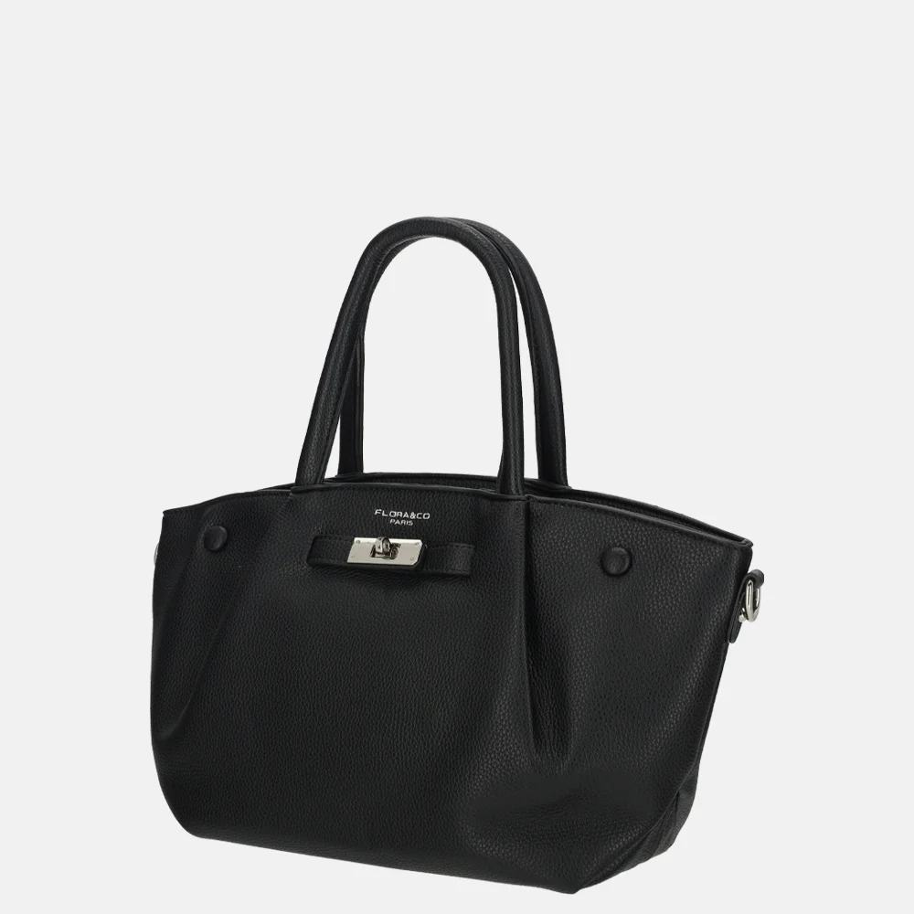Flora & Co handtas noir bij Duifhuizen