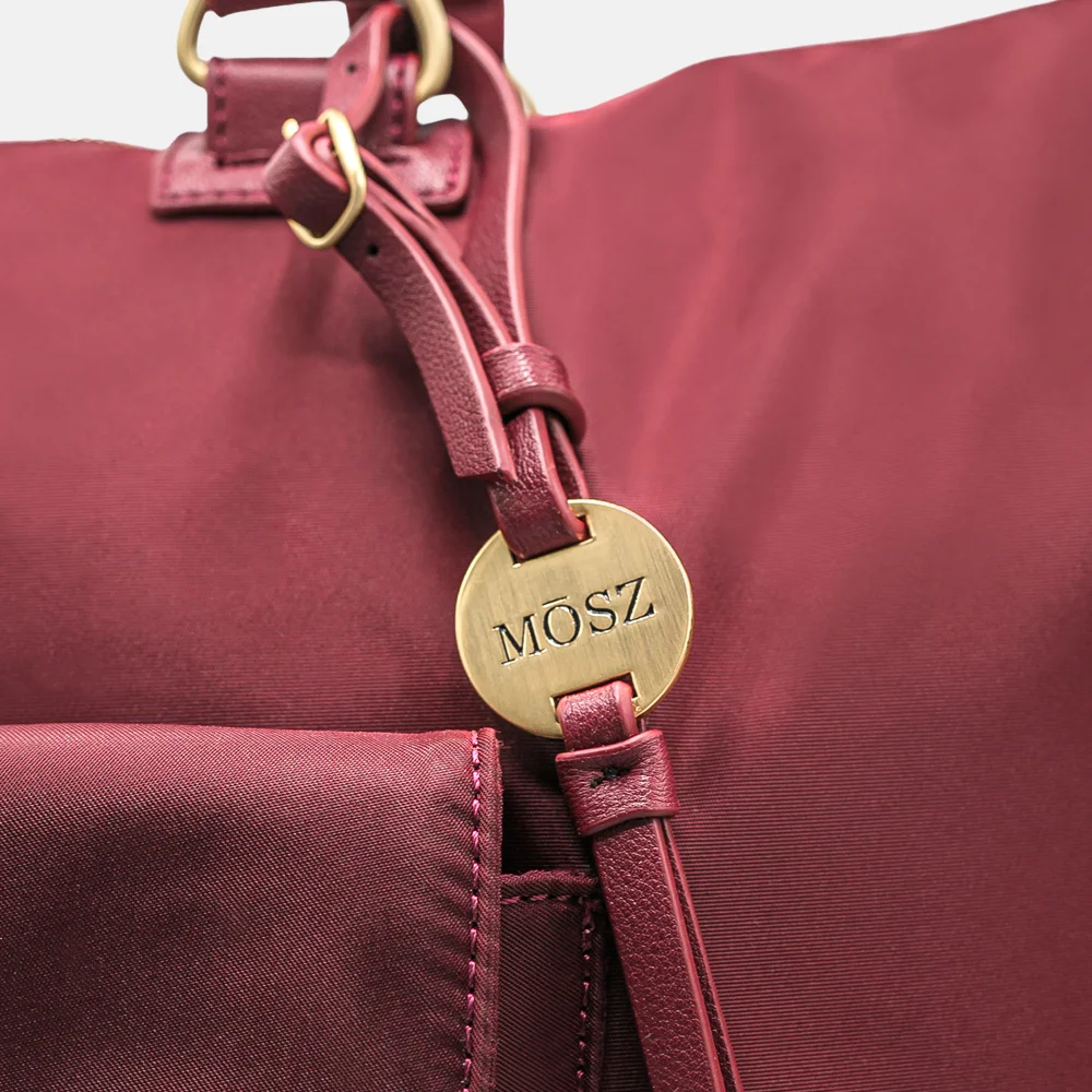 Mosz Sandy weekendtas aubergine bij Duifhuizen