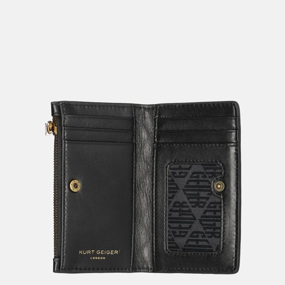 Kurt Geiger portemonnee black bij Duifhuizen
