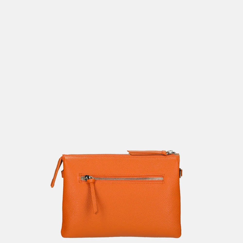 Crinkles crossbody tas orange bij Duifhuizen