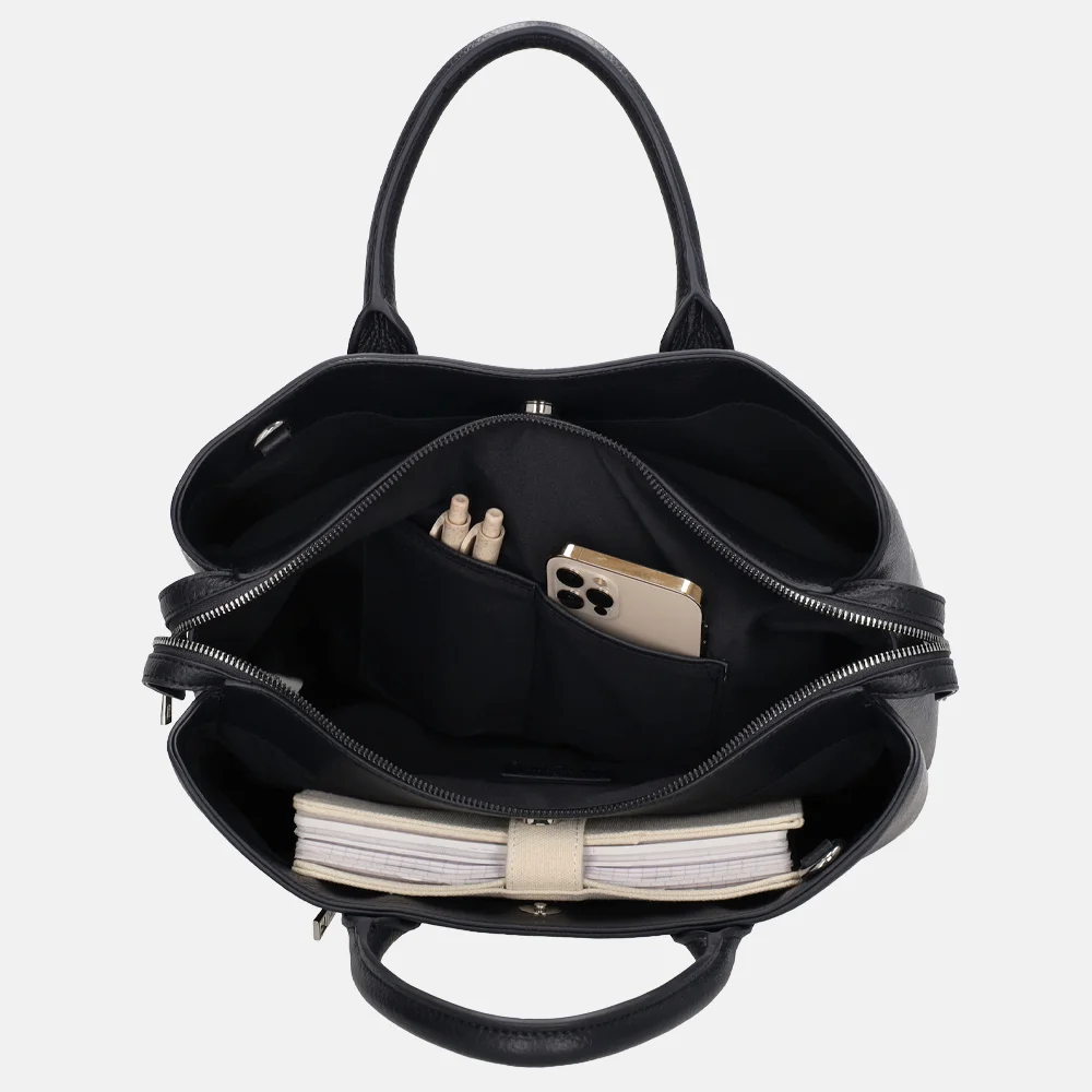 Charm London Muggiano handtas L donkerblauw bij Duifhuizen