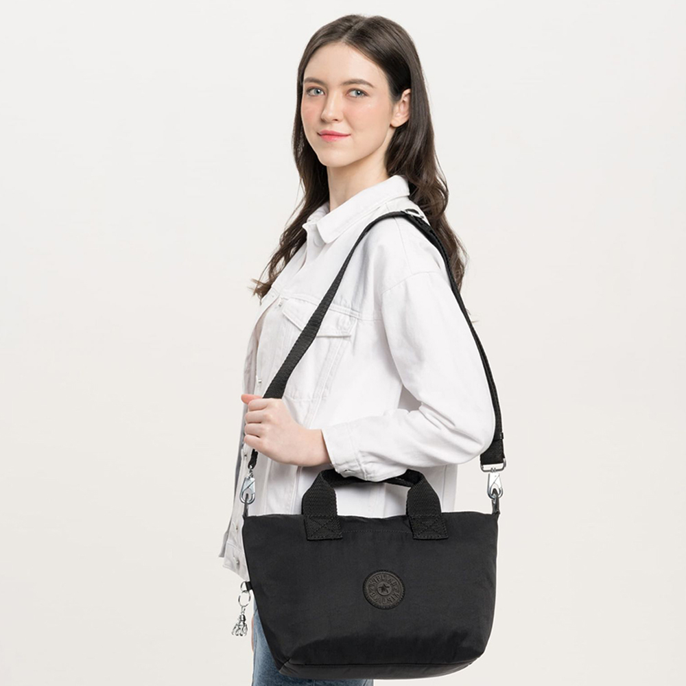 Kipling Kala Mini handtas rich black bij Duifhuizen