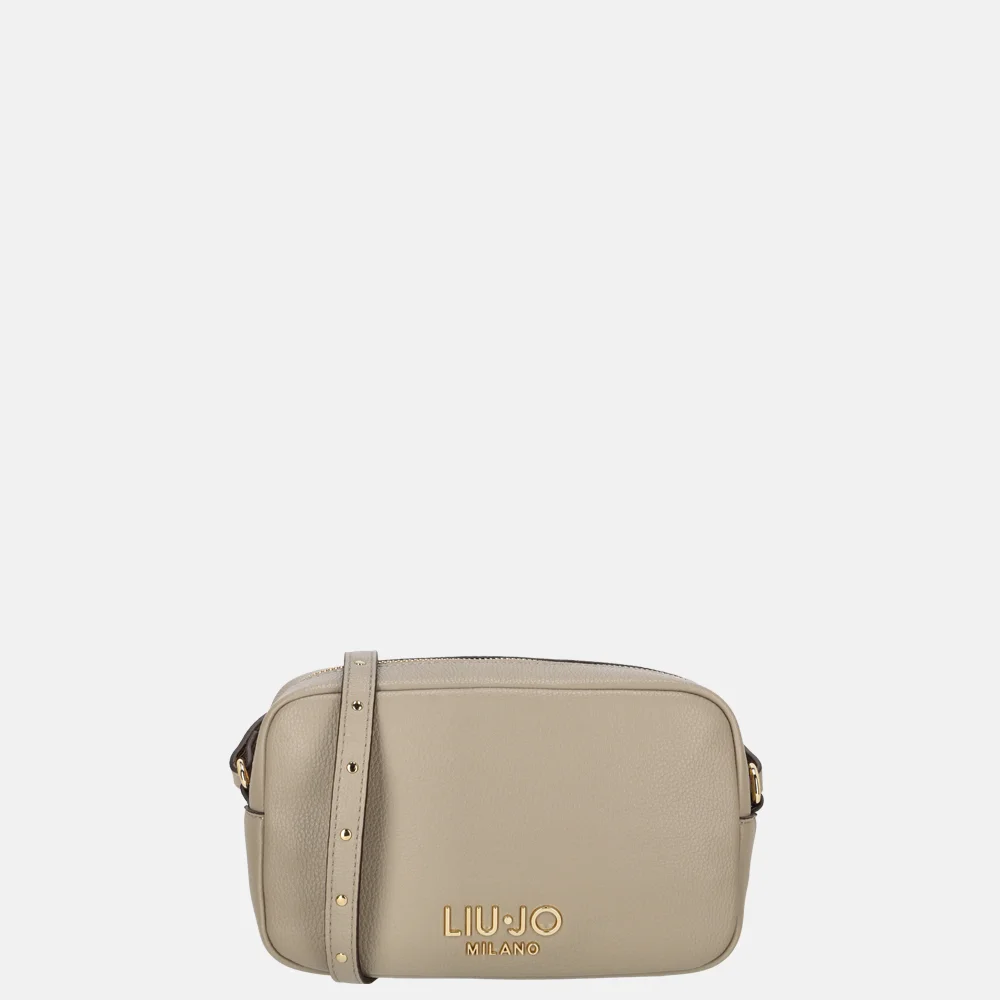Liu Jo Evrim crossbody tas desert taupe bij Duifhuizen