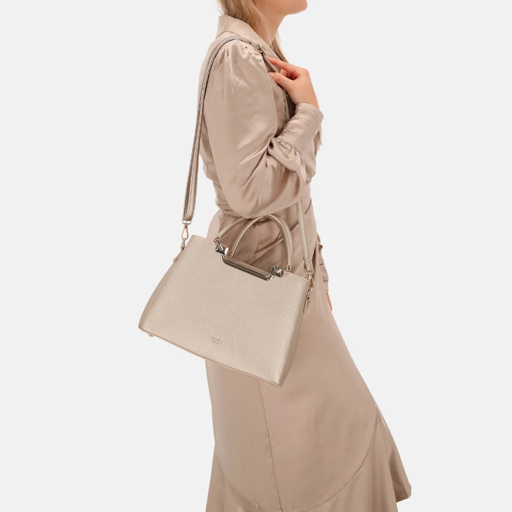 Charm London handtas M goud bij Duifhuizen