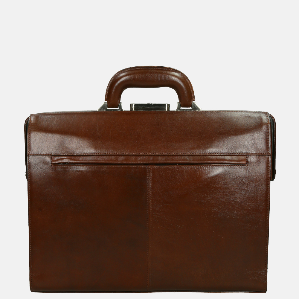 Claudio Ferrici Classico dokterstas 13.3 inch brown bij Duifhuizen
