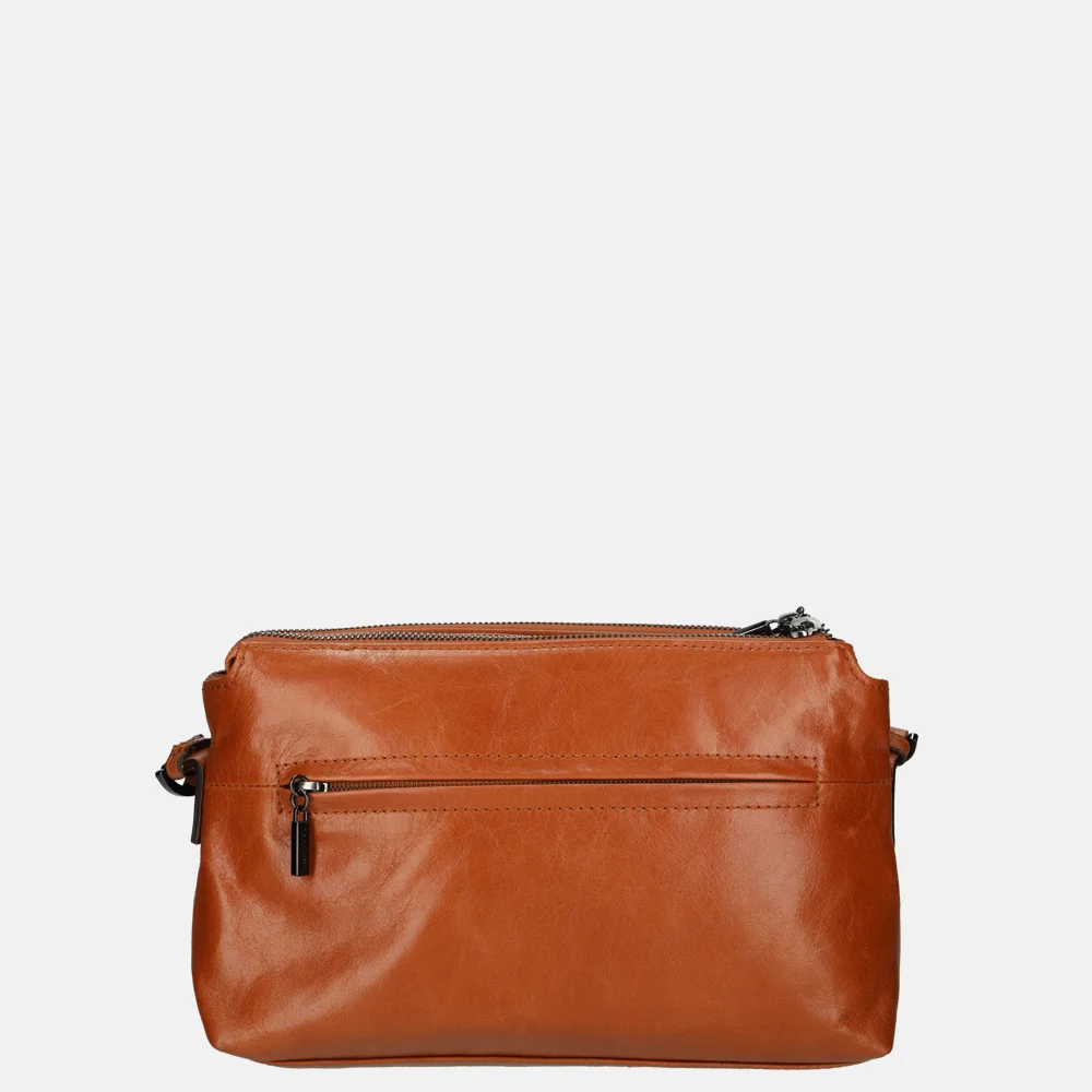 Claudio Ferrici Pelle Vecchia schoudertas brick bij Duifhuizen