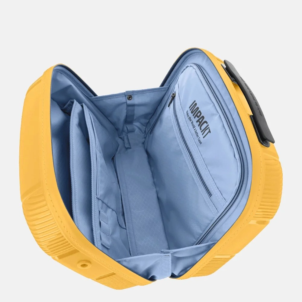 Impackt beautycase sunset yellow bij Duifhuizen