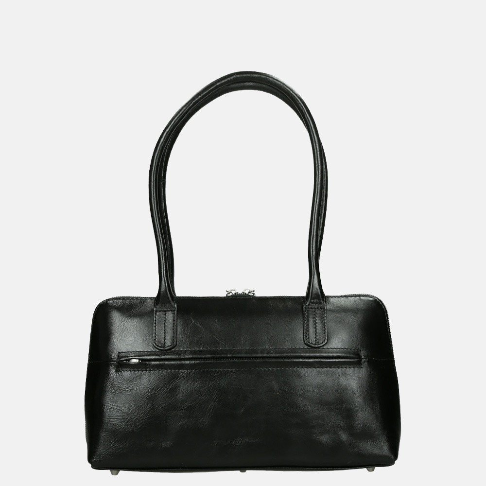 Claudio Ferrici Classico handtas M black bij Duifhuizen