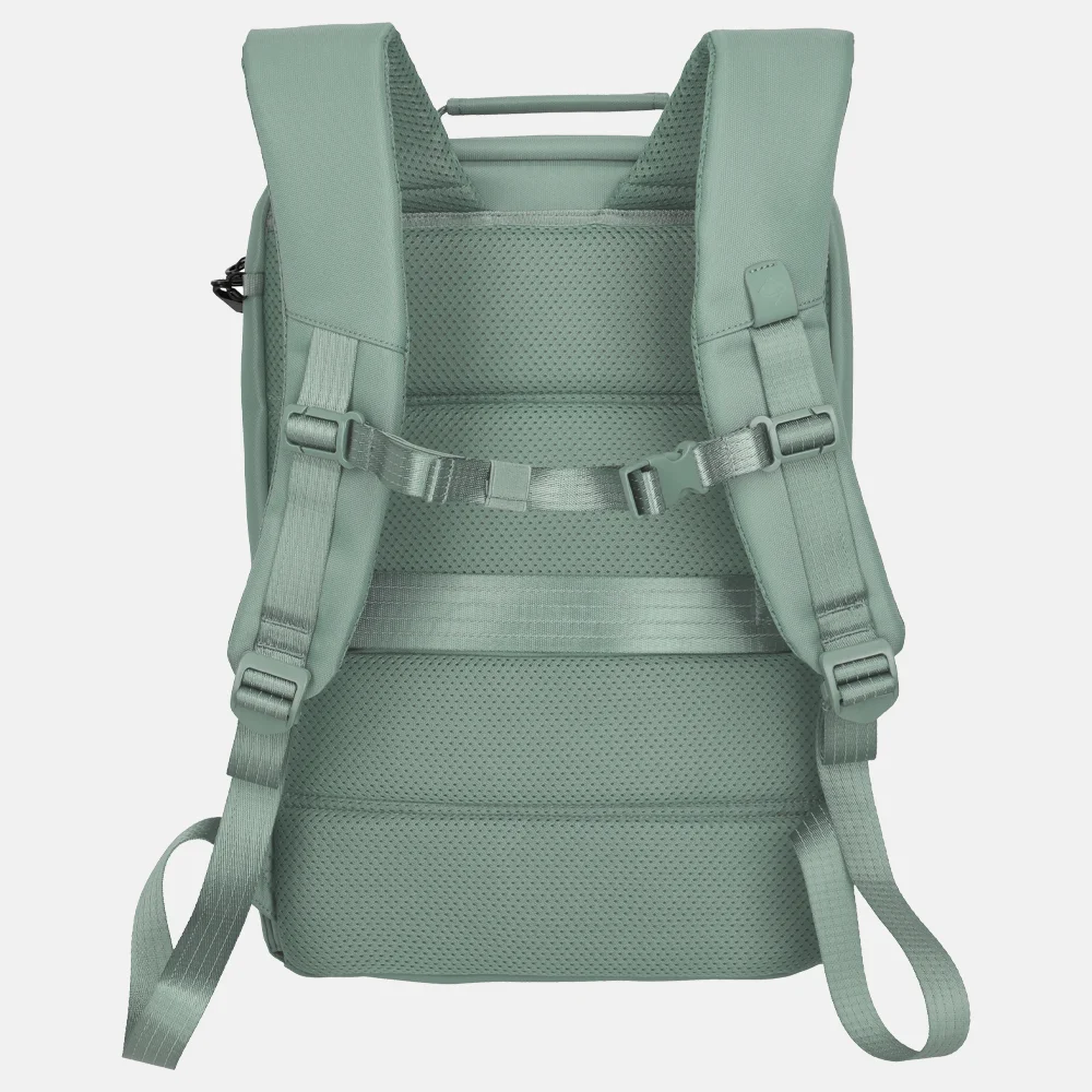 Travelite Workfloow laptoprugzak 15 inch M sage bij Duifhuizen