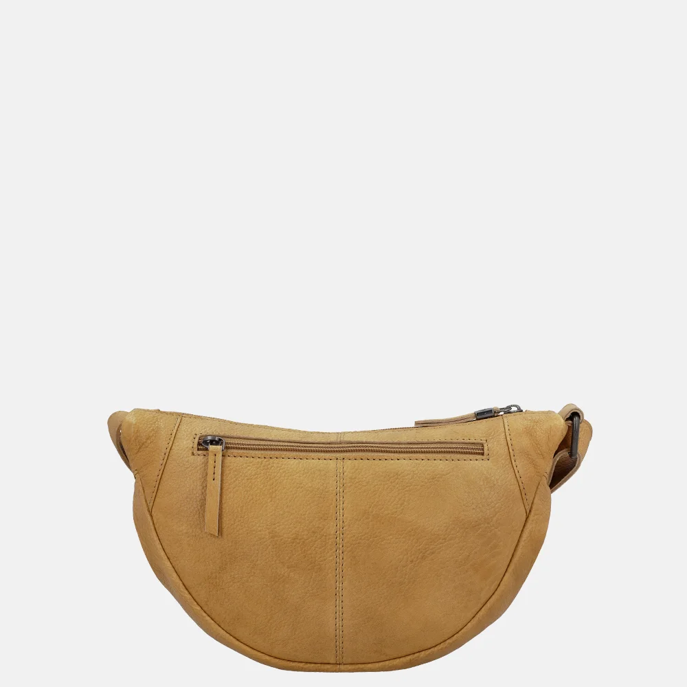 Hide & Stitches Earth Inspire crossbody tas zand bij Duifhuizen