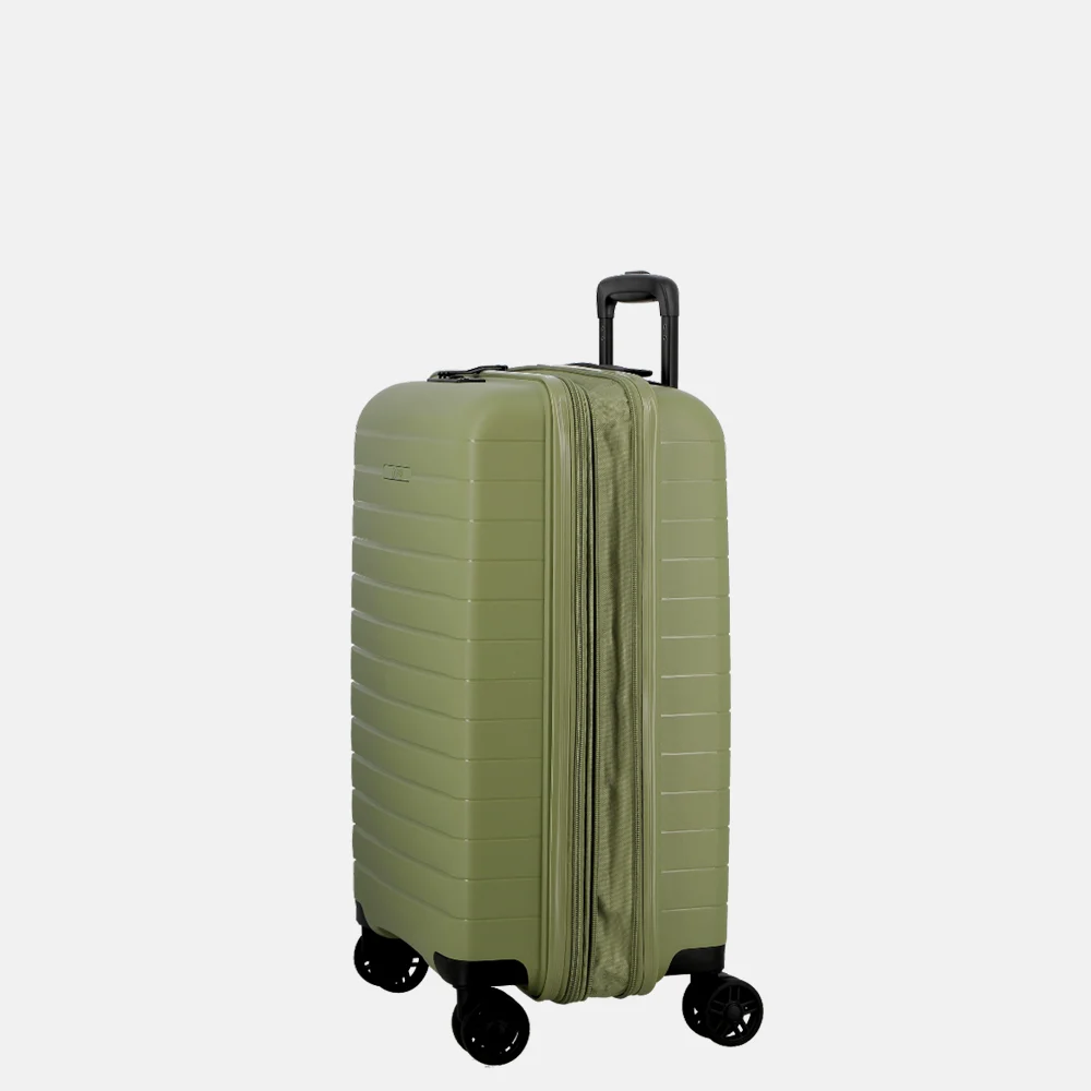 Jump Spinner Expendable Striper handbagage koffer 55 cm light green bij Duifhuizen