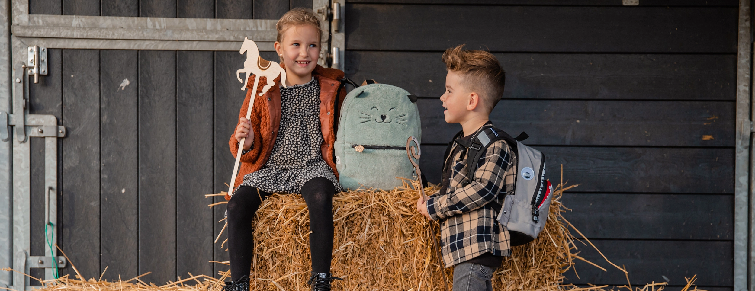 Kinderrugzakken Duifhuizen met Sinterklaas