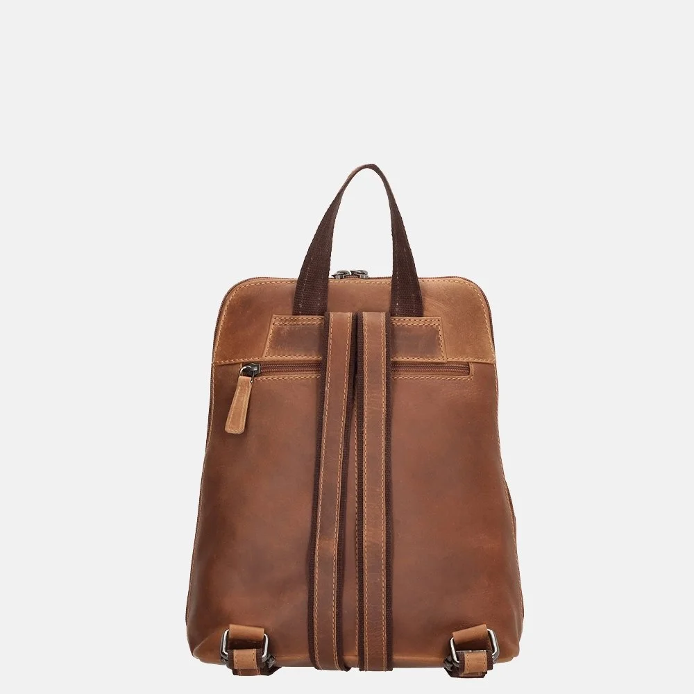 Hide & Stitches Japura rugzak cognac bij Duifhuizen