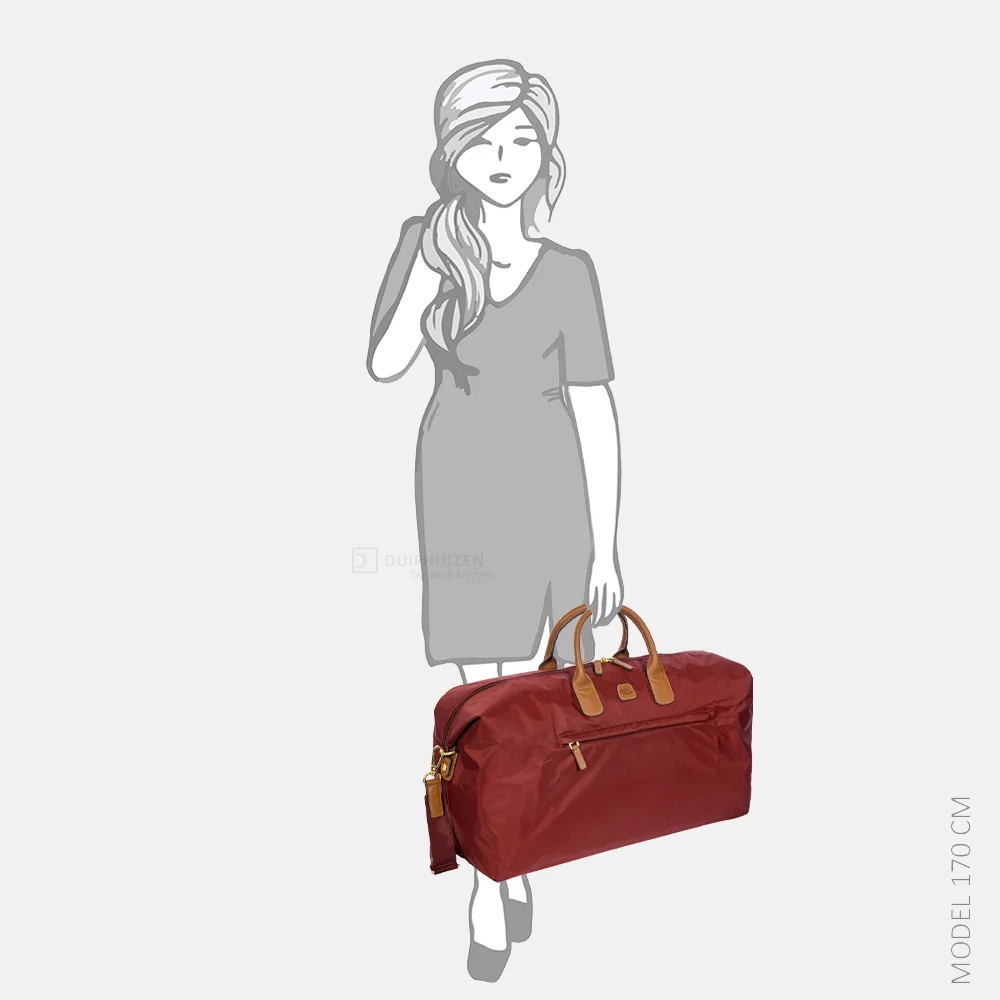 Bric's X-bag Holldall weekendtas bordeaux bij Duifhuizen