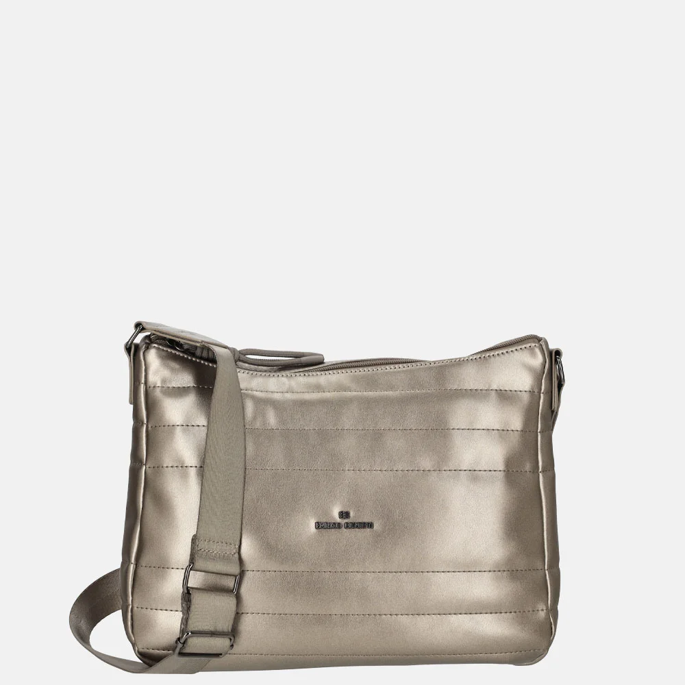 Enrico Benetti crossbody tas brons bij Duifhuizen